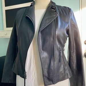 Genuine Leather Jacket XL Michael Kors